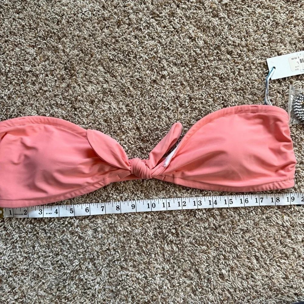 Southern Tide Bikini Top With Removable Straps Coral Pink Large - Picture 9 of 9